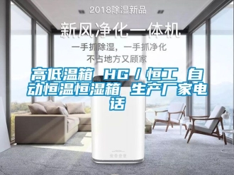 知識百科高低溫箱 HG／恒工 自動恒溫恒濕箱 生產廠家電話