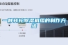 一種轉輪除濕機組的制作方法