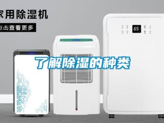 行業新聞了解除濕的種類