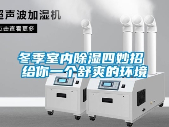 企業新聞冬季室內除濕四妙招 給你一個舒爽的環境
