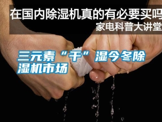 知識百科三元素“干”濕今冬除濕機市場