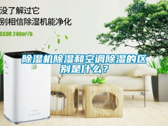 企業新聞除濕機除濕和空調除濕的區別是什么？