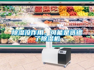 行業新聞除濕沒作用，可能是選錯了除濕機