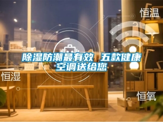 企業新聞除濕防潮最有效 五款健康空調送給您