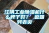 江陰工業除濕機什么牌子好？ 返回列表頁