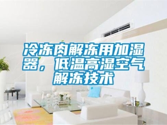 行業新聞冷凍肉解凍用加濕器，低溫高濕空氣解凍技術