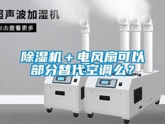 企業(yè)新聞除濕機(jī)＋電風(fēng)扇可以部分替代空調(diào)么？