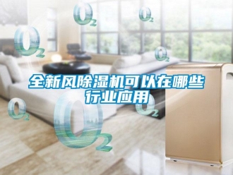 行業(yè)新聞全新風(fēng)除濕機(jī)可以在哪些行業(yè)應(yīng)用